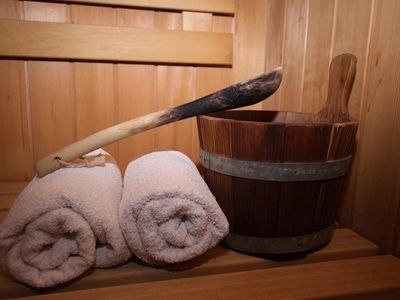 Wellness  Sauna ferienwohnen mattle