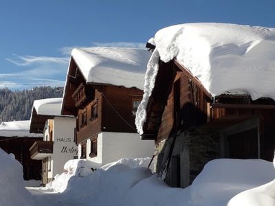 Außenseite Ferienhaus [Winter]