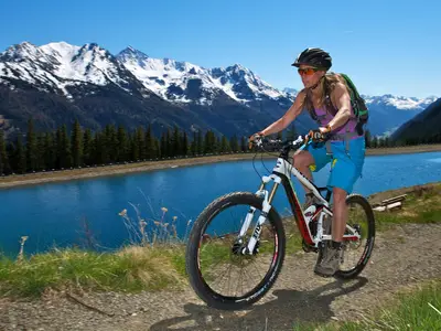 Auflug mit dem Mountainbike