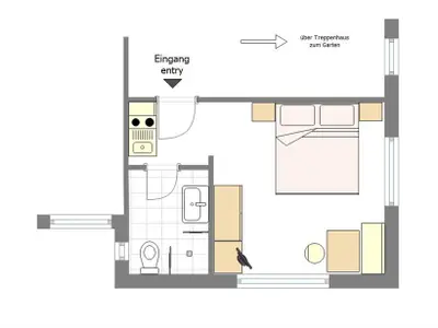 Ferienwohnung für 2 Personen (21 m²) in Kappl 2/10