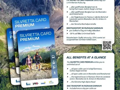 A4 Silvretta Card Premium