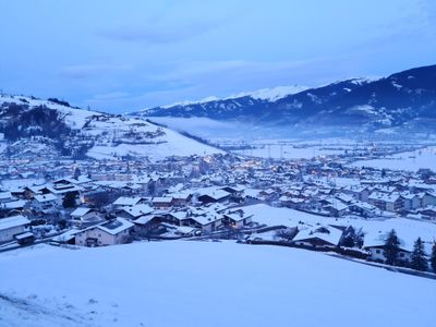 Ausblick vom Guggenbichl ins Tal