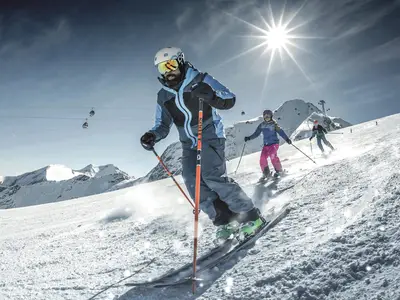 traumhaftes Skifahren am Kitzsteinhorn