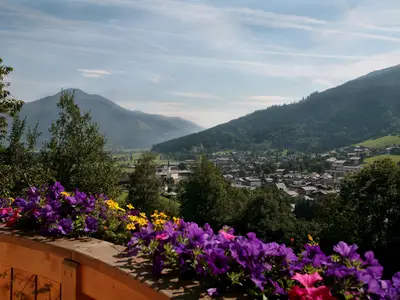 herrlicher Blick aufs Dorf Kaprun