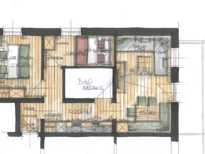 Ferienwohnung für 5 Personen (55 m²) in Kaprun 3/6