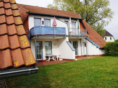 Außenansicht des Gebäudes. Balkon