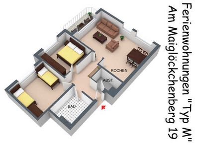 Ferienwohnung für 5 Personen (75 m²) in Karlshagen 7/10