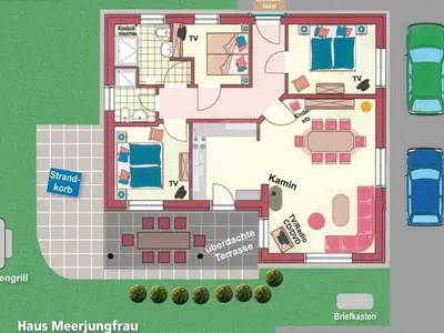 Ferienwohnung für 7 Personen (100 m²) in Karlshagen 3/10