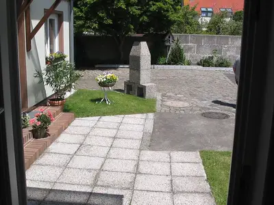 outside