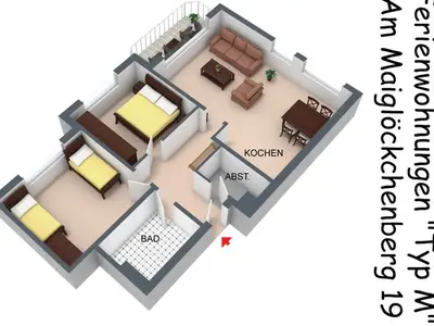 Ferienwohnung für 4 Personen (75 m²) in Karlshagen 8/10