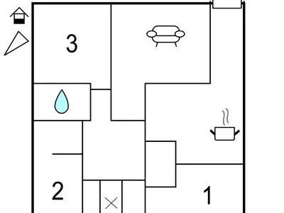 Ferienwohnung für 7 Personen (110 m²) in Karlshausen 1/10