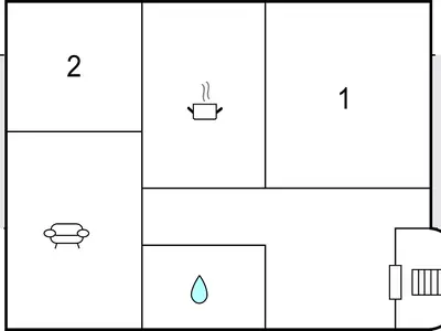 Ferienwohnung für 5 Personen (80 m²) in Karlshausen 1/10