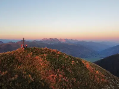 Sonnenuntergang Öfenspitze
