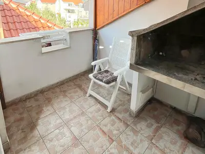 outside