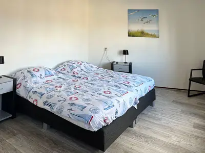 Masterbedroom mit Doppelbett