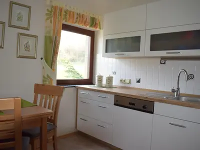 Küche mit Fenster