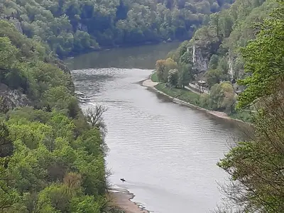 Blick zur Donau von Befreiungshalle