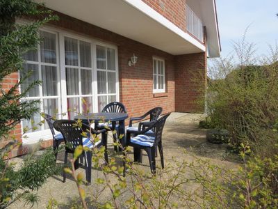 teilüberdachte Terrasse nach Südwesten