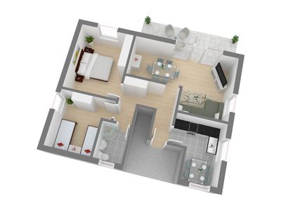 Ferienwohnung für 5 Personen (80 m²) in Kellenhusen 3/10