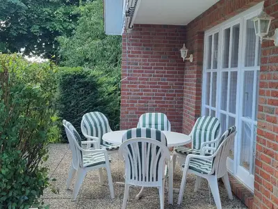 Garten. Südwestseite des Gartens