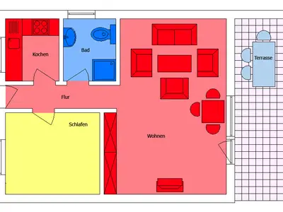 Ferienwohnung für 4 Personen (40 m²) in Kellenhusen 10/10