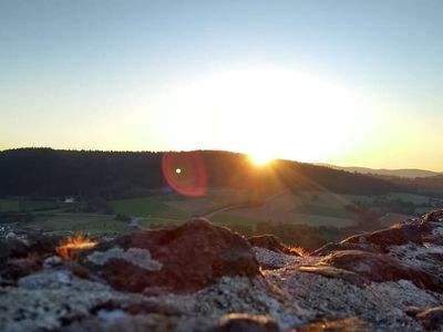 Sonnenaufgang am Schlossberg