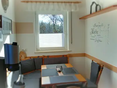 Küche mit Sitzecke