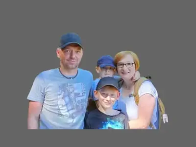 Das sind wir! - Familie Schraml