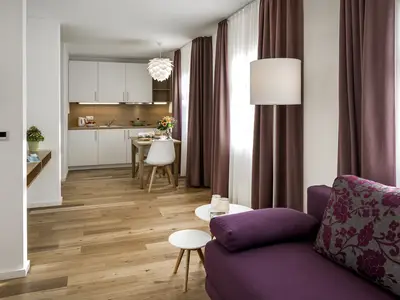 1_Raum_Apartment_Kochnische