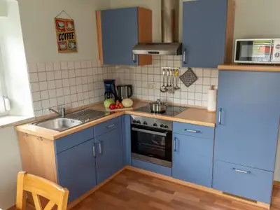 Komplett ausgestattete Küche