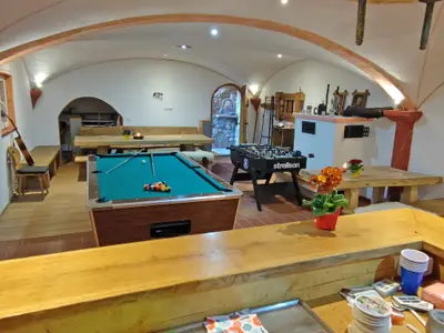 Blick von der Bar zum Ausgang