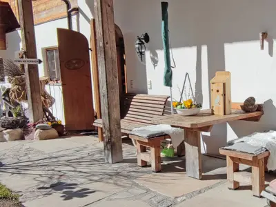 Terrasse Fewo Kieferbach