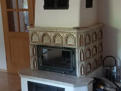 Wohnzimmer -Kamin