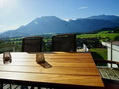 Terrasse mit fantastischen Ausblick
