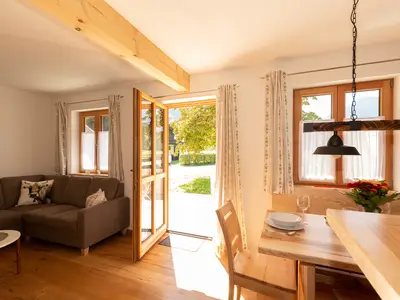 Wohn-/Essbereich, Terrasse