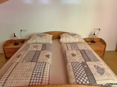 Schalfzimmer Bergblick