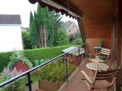 Ferienwohnung Bedey Kiel | Balkon