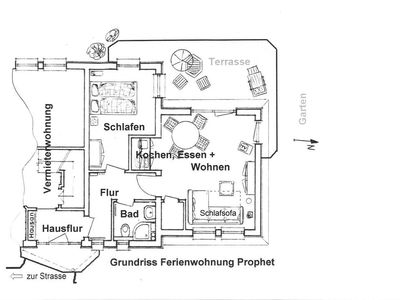 Ferienwohnung Prophet Kiel | Grundriss