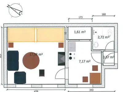 Ferienwohnung für 2 Personen (30 m²) in Kiel 5/10