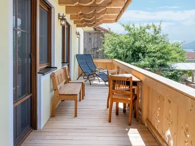 Balkon Fewo Bergblick