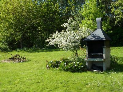 Grillplatz im Frühling