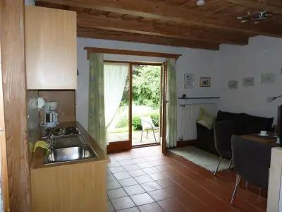 Zweizimmerwohnung mit Gartenblick