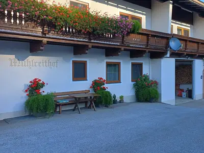 Herbststimmung am Mühlreithof Kirchdorf in Tirol