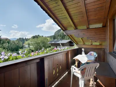 Haus Fröschl, Kirchdorf, Balkon