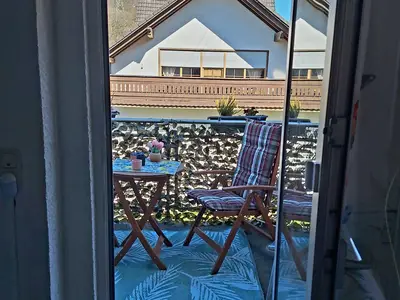 Ihr schöner Balkon für die Zeit Ihres Aufenthalts