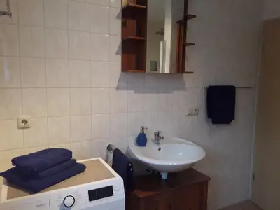 Bad mit Waschmaschine