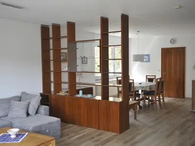 Wohnzimmer mit Essecke