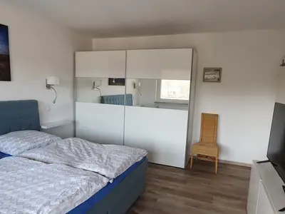 BEDROOM, INSIDE, OUTSIDE