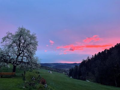 Himmel am frühen Morgen