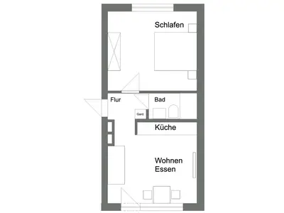 Ferienwohnung für 2 Personen (36 m²) in Kirchzell 7/10